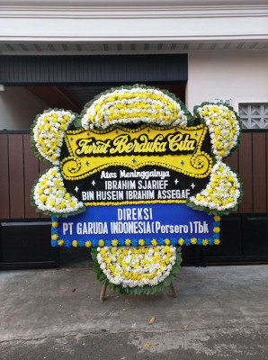 Papan Bunga Duka di Kosa