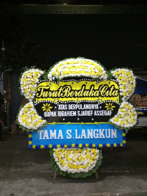 Papan Bunga Duka di Kosa