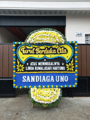 Papan Bunga Duka di Kosa